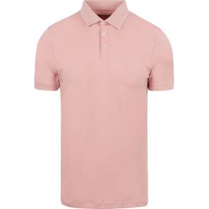 Suitable Liquid Poloshirt Lichtroze - Heren
