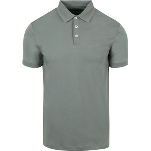 Suitable Liquid Poloshirt Groen - Heren