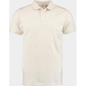 Bos - Fender Polo - Beige - Korte Mouw - Melange - 24108FE62BO/820