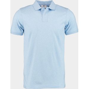 Bos - Polo - Lichtblauw - 100% Katoen - Korte Mouwen