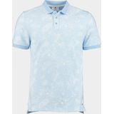 Bos - Ken Polo Oxford Aop 24108KE09BO - Poloshirt - Blauw