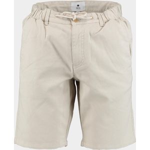 Bos - Ferdinand Structure Chino - Korte Broek - Grijs - 98% Katoen 2% Elastaan