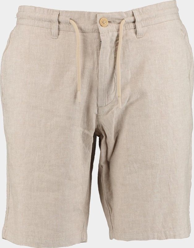 Chino Broek - Beige - 55% Linnen 44% Katoen 1% Elastaan