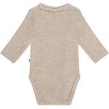 A Tiny Story - Romper Lange Mouw - Wit - 50% Organic Cotton, 45% Modal, 5% Elasthan