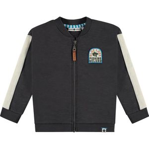 Stains & Stories boys sweat cardigan Jongens Vest
