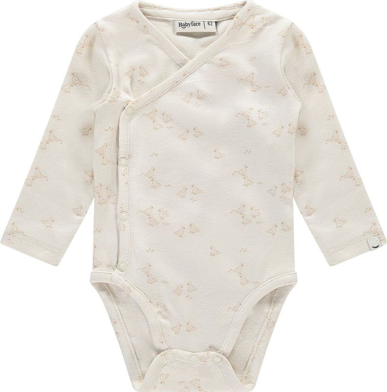 Babyface - Romper - Beige - Stretchkatoen - All Over Print