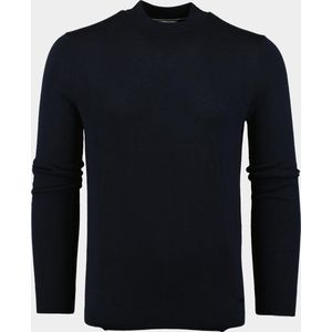 Born With Appetite - Trui - Donkerblauw - Merinowol