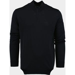 Born With Appetite - Race Halfzip Pullover - Heren Coltrui - Blauw