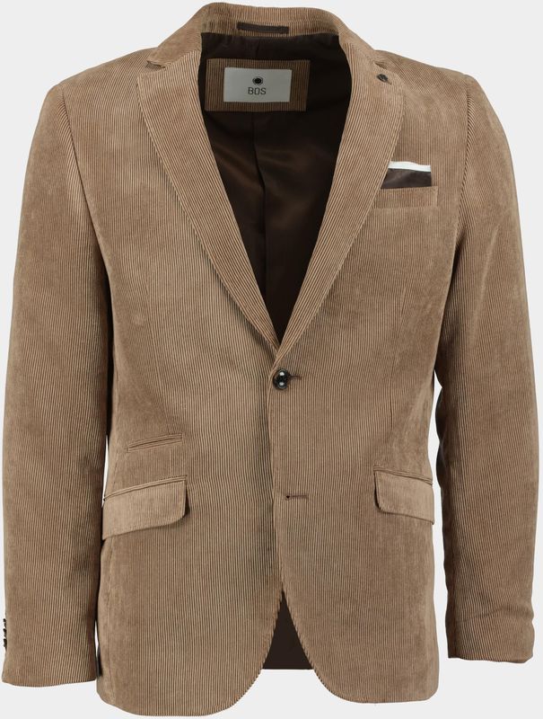 Bos Bright Blue Colbert heleen jacket drop 7,5 243037he30bo/830 camel