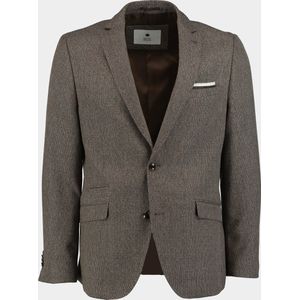 Bos - Colbert - Bruin - 65% Polyester 35% Viscose