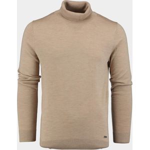 Bos Coltrui Beige Niels Rollneck Pullover 24305NI13BO/820 sand