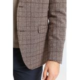 Suitable - Heleen - Blazer - Bruin - Licht Getailleerde Pasvorm