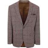 Suitable - Heleen - Blazer - Bruin - Licht Getailleerde Pasvorm