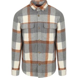 Suitable - Overshirt August - Jack - Grijs - Wol Blend