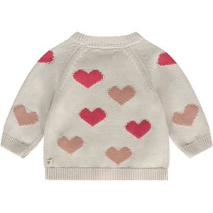 A Tiny Story - Gebreid Vest - Katoen - Ronde Hals - Knoopsluiting