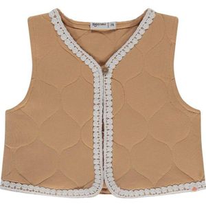 Babyface - Gilet - Bruin - Katoen