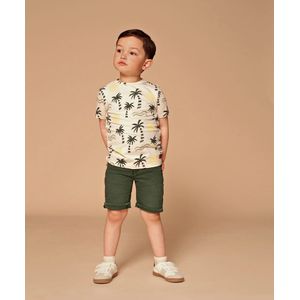 Stains & Stories jongens t-shirt - Ecru