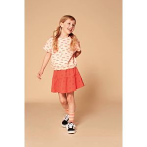 Stains&Stories - T-shirt - Roze - Katoen/Elastaan