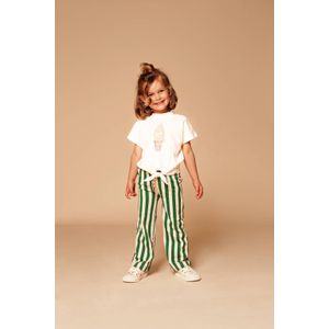 Stains & Stories meisjes t-shirt - Ecru