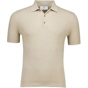 Born with Appetite - Polo - Beige - Katoen - Normale Fit