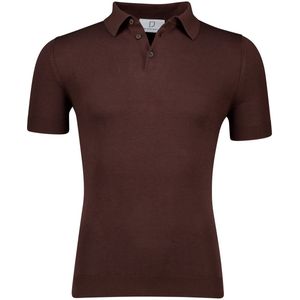 Born With Appetite - Poloshirt - Bruin - Katoenmix