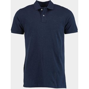 Scotland Blue - Polo - Blauw - Katoen - Korte Mouwen