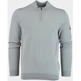 Born With Appetite - Pullover - Blauw - Regular Fit - Rits