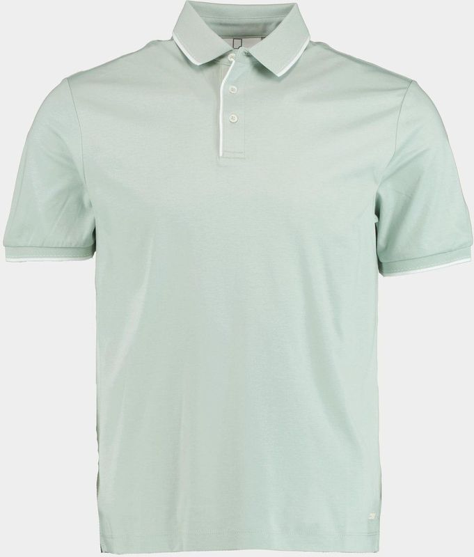 Born With Appetite - Polo - Meadow Green - Katoen Mix