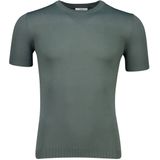 Born With Appetite - T-shirt - Groen - Korte Mouw - Knitted