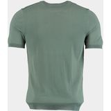 Born With Appetite - T-shirt - Groen - Korte Mouw - Knitted