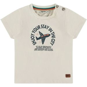 Babyface - T-shirt - Vliegtuig Print - Katoen - Korte Mouwen