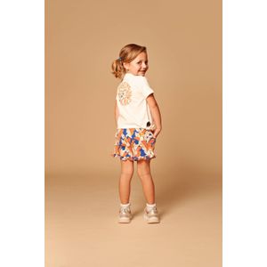 Stains & Stories meisjes t-shirt - Ecru