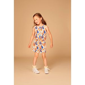 Stains & Stories meisjes jumpsuit - Kobalt