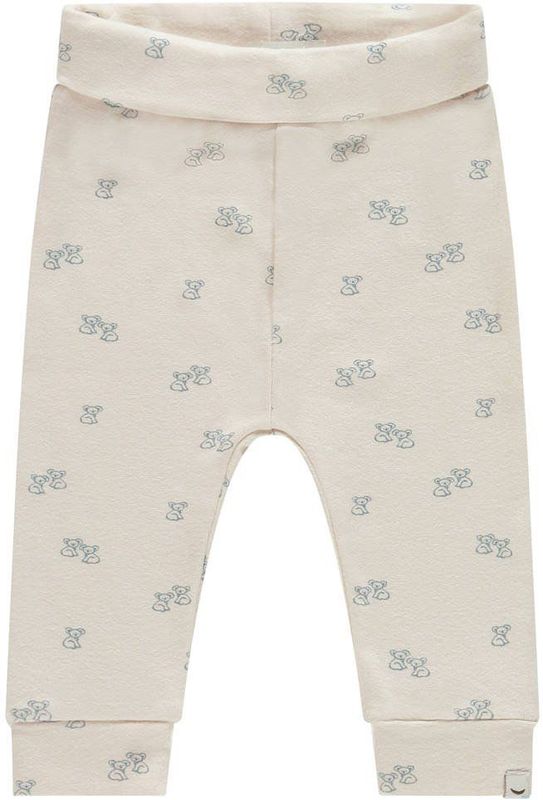 Babyface - Harembroek - Ecru-Blauw - Stretchkatoen - Regular Pasvorm