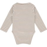 Babyface - Romper - Beige/Wit - Katoen/Modal/Elastaan