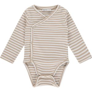 Babyface - Romper - Beige/Wit - Katoen/Modal/Elastaan