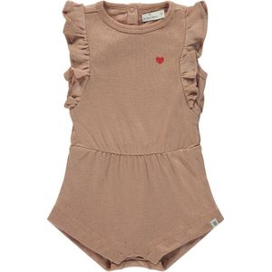 A Tiny Story - Playsuit - Zachtroze - Katoen en Modal