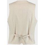 Born With Appetite - Gilet - Beige - 63% Polyester 22% Viscose 9% Elastaan 6% Polyamide