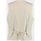 Born With Appetite - Gilet - Beige - 63% Polyester 22% Viscose 9% Elastaan 6% Polyamide