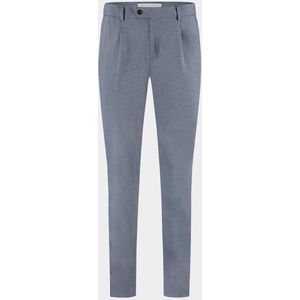 Born With Appetite - Chino Broek - Blauw - Viscose/Polyamide/Polyester/Elastaan