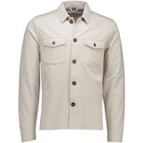 Born With Appetite - Overshirt - Grijs - Viscose Mix - Regular Fit