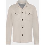 Born With Appetite - Overshirt - Grijs - Viscose Mix - Regular Fit