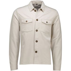Born With Appetite - Overshirt Dustin - Tussenjas - Beige - Viscose/Nylon/Polyester/Elastaan