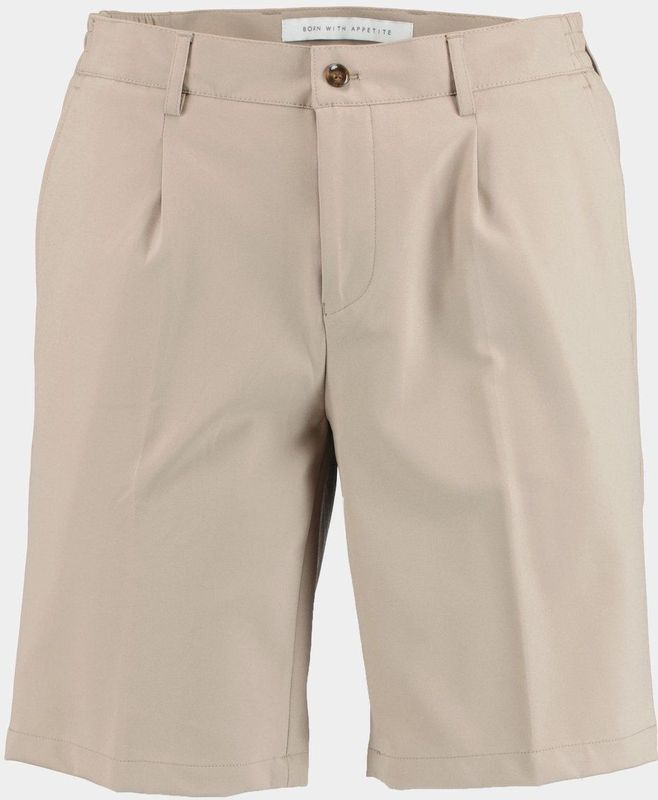 Born With Appetite - Korte Broek - Beige - 88% Polyamide 12% Elastaan