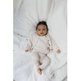 A Tiny Story - Babybroek - Ecru - 100% Katoen - Elastische Tailleband