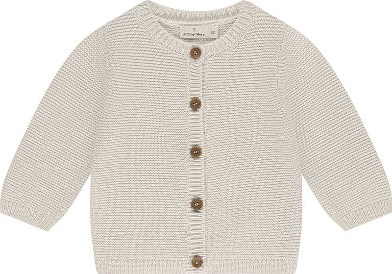 A Tiny Story - Vest - 100% Katoen - Grof Gebreid