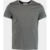 Born With Appetite - Reserve Tee 25108RE95/980 - T-shirt - Grijs - Korte Mouw