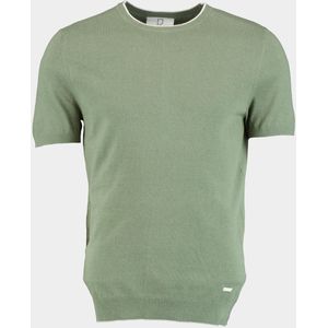 Born With Appetite - T-shirt - Zee Groen - 55% Linnen 45% Katoen