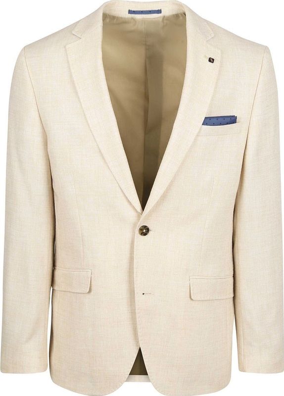 Suitable - Heleen - Blazer - Beige - Licht Getailleerde Pasvorm