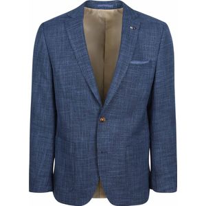 Suitable - Colbert - Blauw - Modern-fit - Heren Blazer